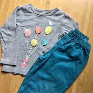🍭Cute Carter's outfit- 2T